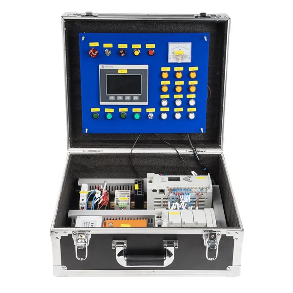 AB Micro 850 Communication Training Kit - Professional Allen-Bradley PLC training kit with complete documentation and wiring diagrams