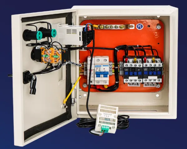 Intelligent Temperature & Humidity Control Box - Professional Control Cabinet PLC training kit with complete documentation, wiring diagrams and training videos