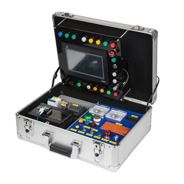 Omron CP2E-N Series Temperature PID Control Training Kit - Professional Omron PLC training kit with complete documentation, wiring diagrams and training videos