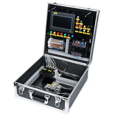 Omron CP2E Pneumatic Component Timing Control Equipment - High-quality Omron PLC training equipment for hands-on automation education