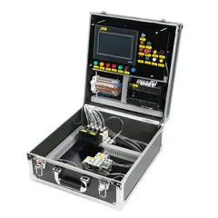 Omron NX1P2 Pneumatic Component Timing Control Equipment - High-quality Omron PLC training equipment for hands-on automation education