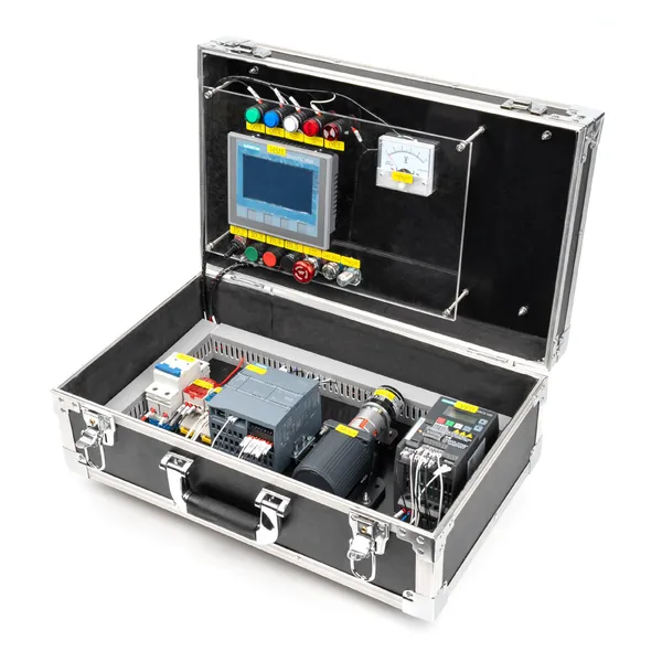 Siemens S7-1200 + V20 VFD Training Kit - Professional Siemens PLC training kit with complete documentation and wiring diagrams