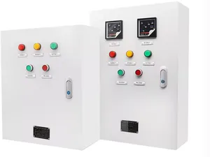 Star-Delta Reduced Voltage Starter Control Panel - Compact Motor Control control cabinet for motor control and process training